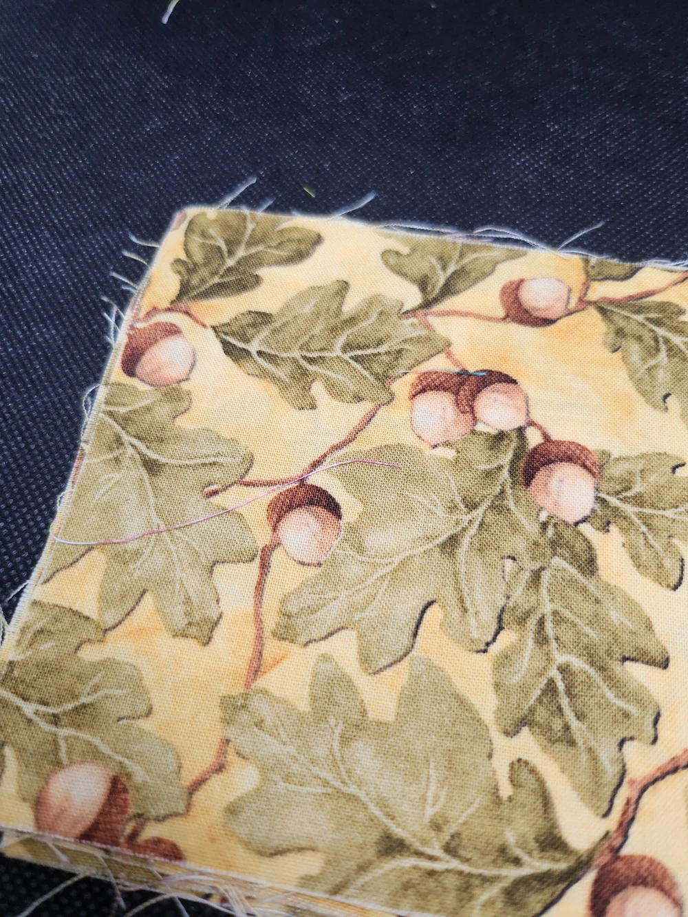 N/A yellow fabric